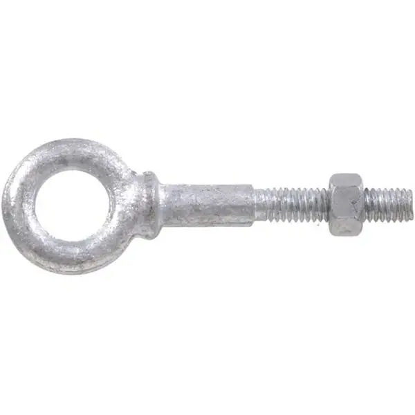 1/2" Forged Eye Bolt With Shoulder And Hex Nut - Heavy Duty Fastening