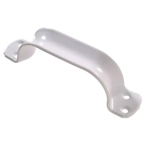 7 Inch Heavy Duty Door Pull - White Vinyl Coated By Hillman, Model 851901