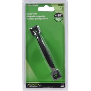 4.75" Black Screen Door Pull - Model 851908 - Durable And Stylish Design
