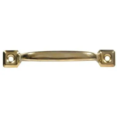4-3/4 Screen Door Pull, Brass Finish Hillman Misc Door Hardware 851909