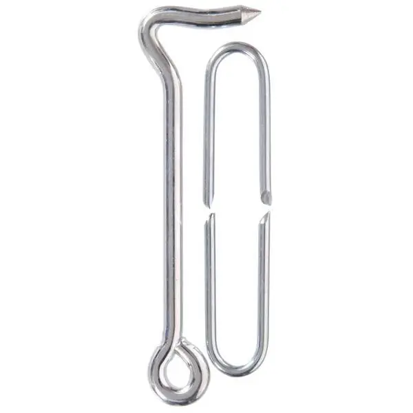 Heavy-duty Gate Hook - Durable Steel Construction For Secure Closure