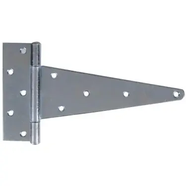 12" Zinc Plated Heavy Duty T-hinge - Model 851944