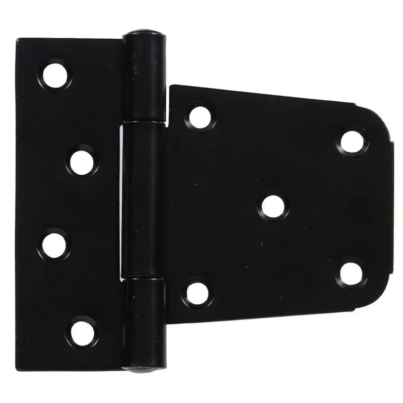 T-Hinge Heavy Black 4X4 /2X4 Hillman Door Hinges 851947 008236913583