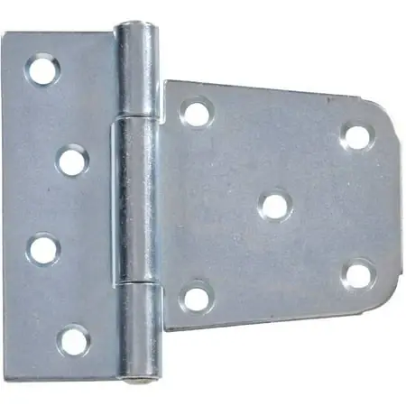 Heavy Duty T-hinge, Zinc Plated, 3.5 In. For Doors And Gates