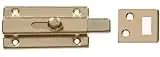 3 Slide Bolt - Brass Finish Hillman Misc Cabinet Hardware 852046 008236915204