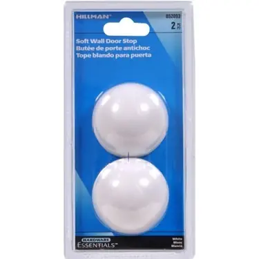 2-3/8" Soft Wall Cover Up Door Stop - Hillman Doorstops Model 852093