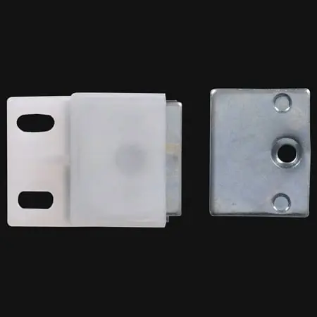 White Cabinet Catch - Model 852094 For Secure Closure