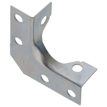 852186 2.5" X 0.625" Zinc Plated Outside Corner Brace By Hillman