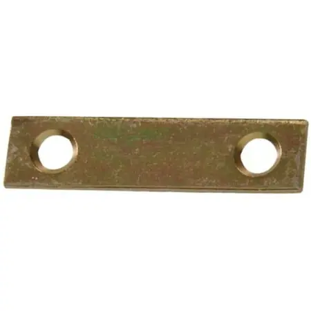 4 X 5/8" Zinc And Yellow Dichromate Mending Plates - 4 Pack