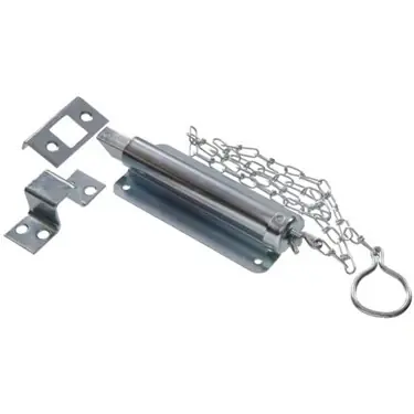 The Hillman Group 852225 6‘ Chain Bolt - Zinc Plated 1-Pack
