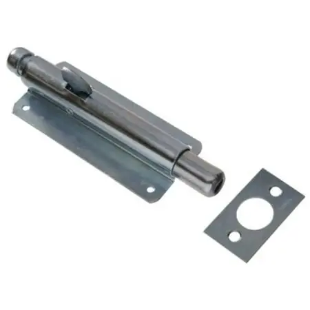 6 Foot Bolt - Zinc Plated Hillman Misc Cabinet Hardware 852226 008236931099