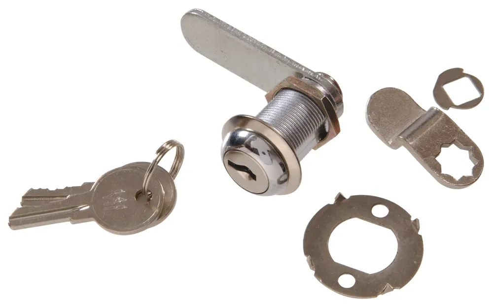 852234 Zinc Plated Utility Lock, 1/2 Inch, Single Item