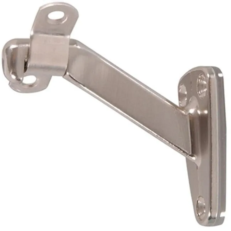 Part 852260 Satin Nickel Handrail Brckt, By Hillman, Single Item, Great Value, N