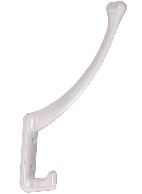 Garment Hook White - 5 Pack Durable Heavy Duty Hanger