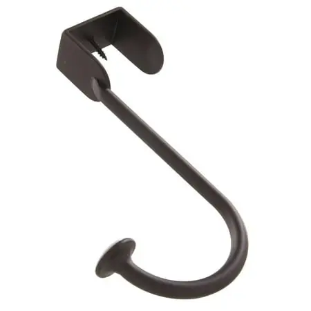 The Hillman Group 852328 Over Door Hook- Oil Rubbed Bronze 1-Pack