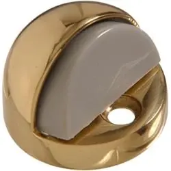 852381 Brass Plated Floor Door Stop For Home And Office Use