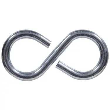 The Hillman Group 852433 .092 X 7/8 In. Zinc Plated 8 Hook- 8-Pack