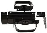 The Hillman Group 852505 Swinging Door Latch- Black Finish 1-Pack