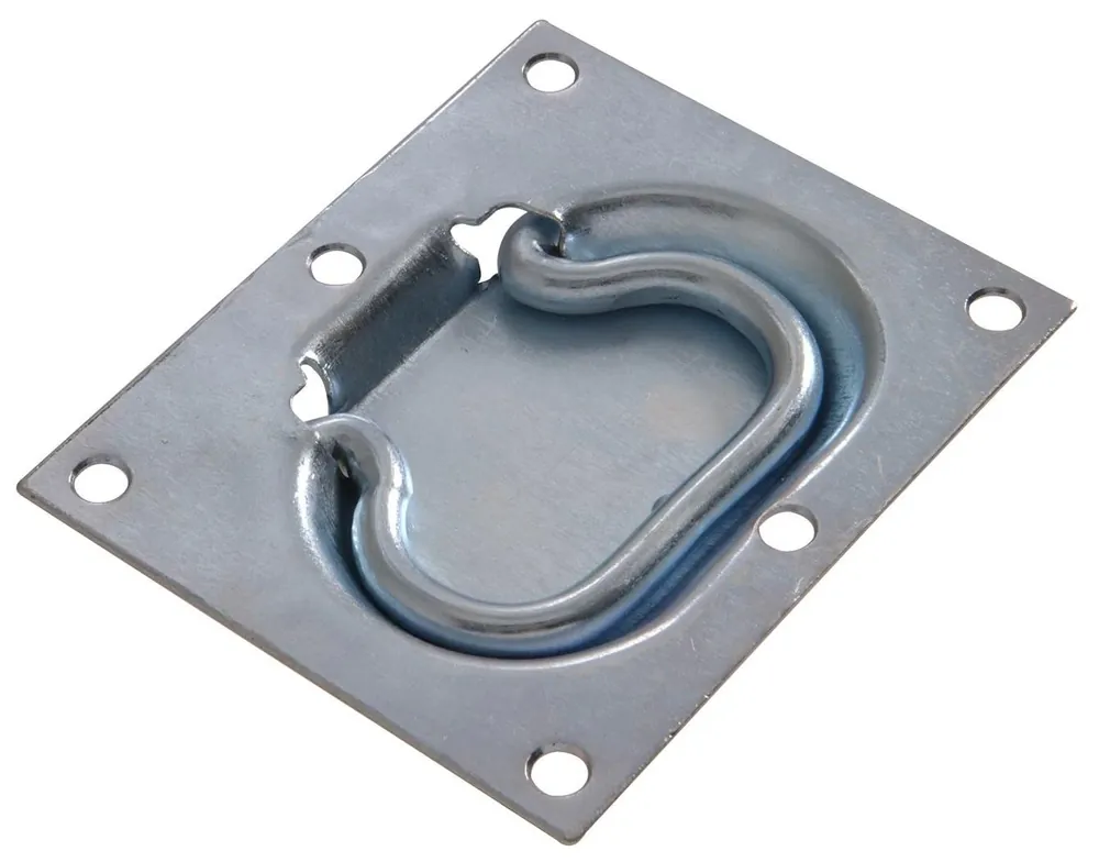 5.25 Inch Zinc Coated Chest Handle - Durable Hardware For Storage Solutions