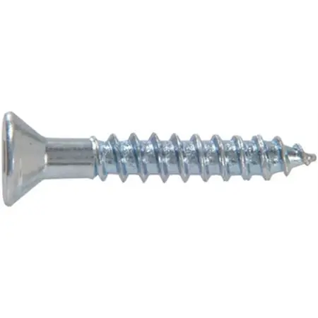 852623 12 X 1-1/4 Inch Zinc Plated Wood Screw - Single Item
