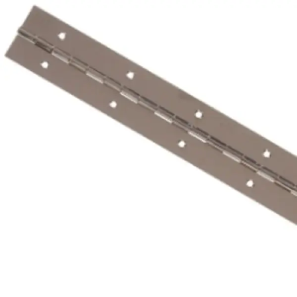 12 X 1.5 Inch Nickel Continuous Hinge - Model 852639
