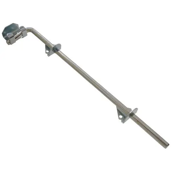 1/2" X 18" Zinc Plated Adjustable Throw Cane Bolt