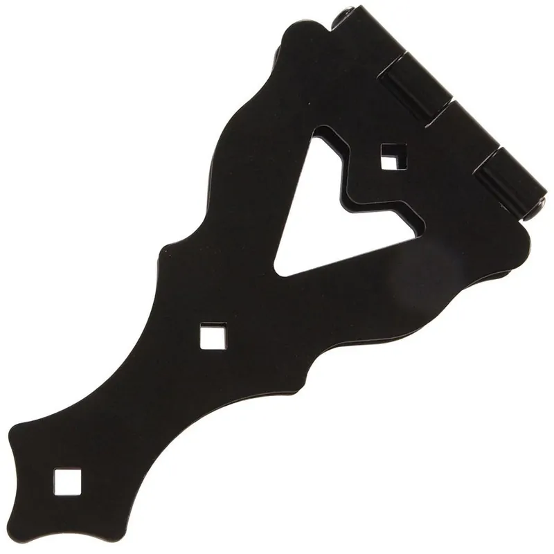 FG ORN STRAP HINGE 8 BLK