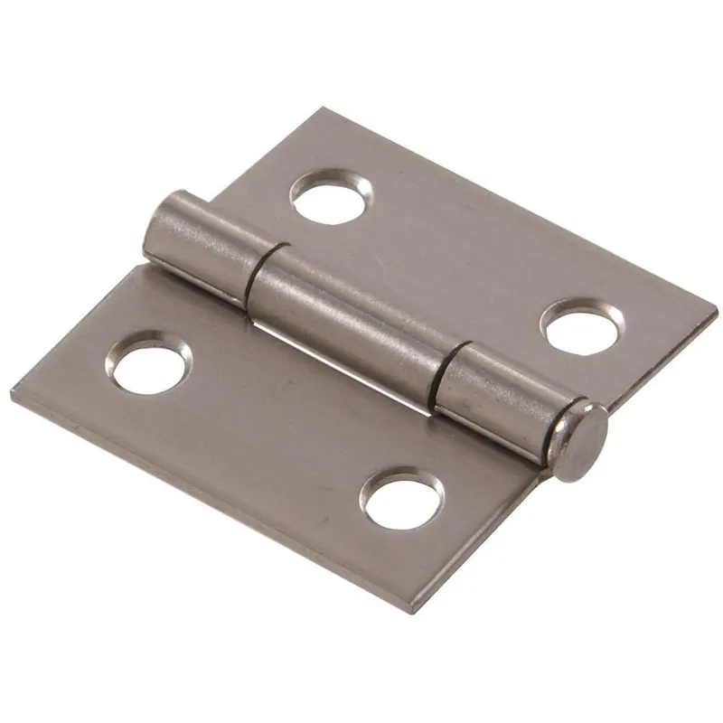 1-1/2 In. Stainless Steel Residential Door Hinge (6-Pack)