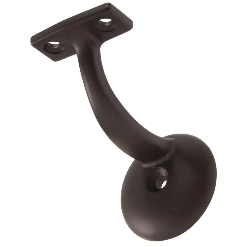 The Hillman Group The Hillman Group 852886 Ornamental Handrail Bracket- Oil Rubbed Bronze 1-Pack