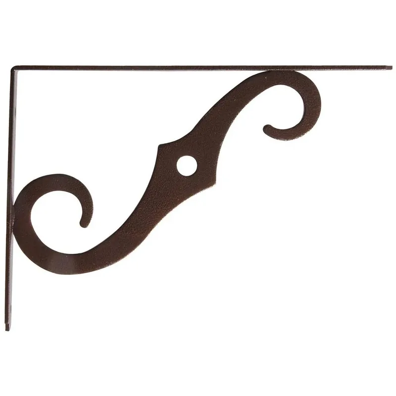 Antique Black Shelf Bracket