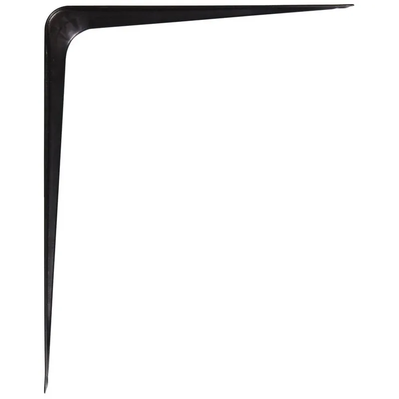 853029 10 X 12 In. Bracket Shelf, Black