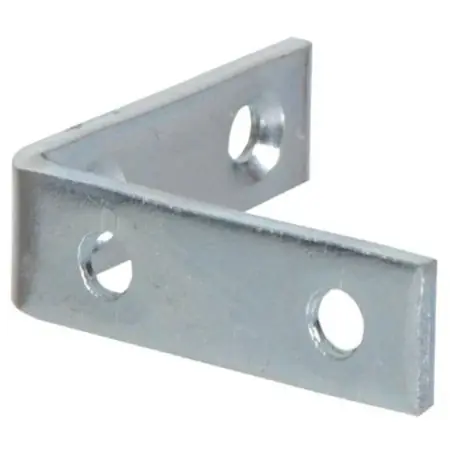 1 X 1/2" Zinc Plated Corner Brace Mending Plates - Hillman Model 851115