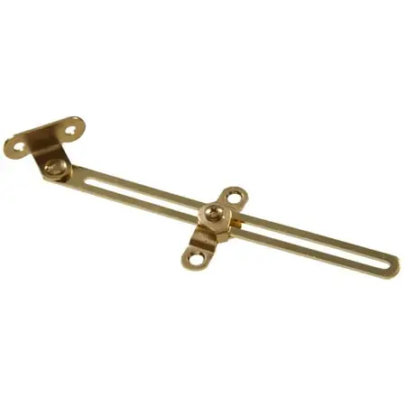 Friction Lid Support For Left Or Right Use - Brass Finish Model 853092