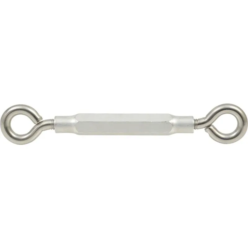3/8" X 10-1/2" Stainless Steel Eye And Eye Turnbuckle By The Hillman Group