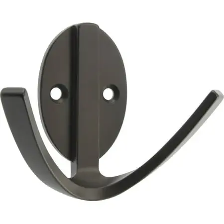 ORN DBL ROBE HOOK 3ORB