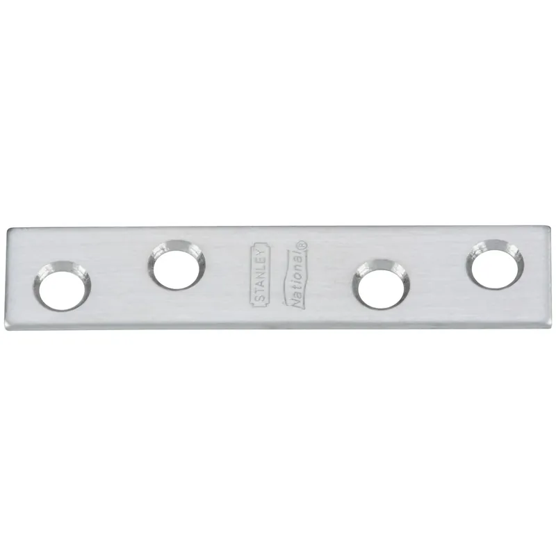 Mending Brace, Stainless Steel, 3 X 5/8 In.