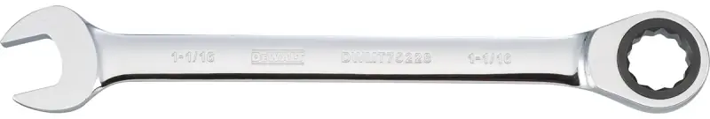 SAE Ratcheting Combination Wrench, Long-Panel, 1-1/16 In.