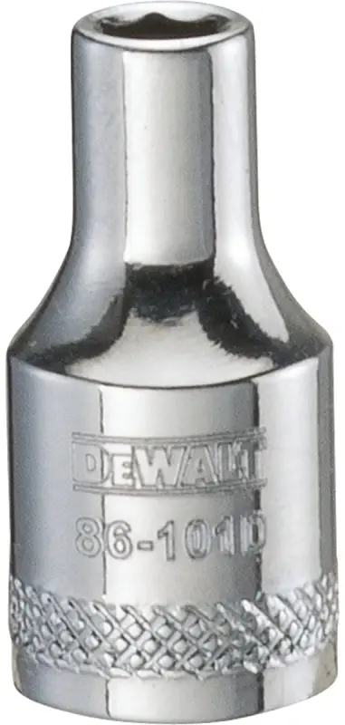 Metric Shallow Socket, 6-Point, 1/4 In. Drive, 4mm