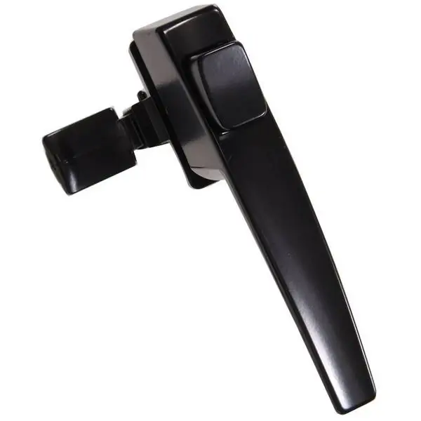 852065 Black Screen & Storm Door Push Button Latch With No Tie Downs
