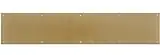 The Hillman Group 852736 8 X 34" Solid Brass Kick Plate - Bright Brass Finish 1-Pack