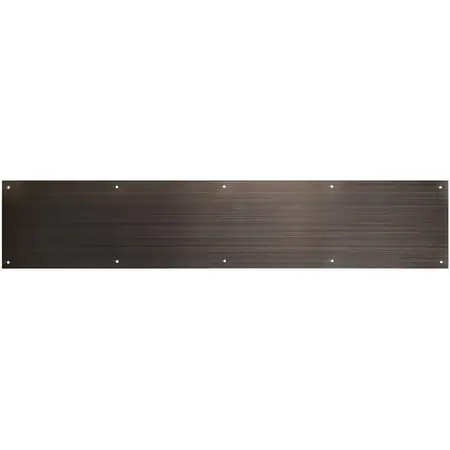 The Hillman Group 852743 6 X 30‘ Aluminum Kick Plate - Pewter Finish 1-Pack