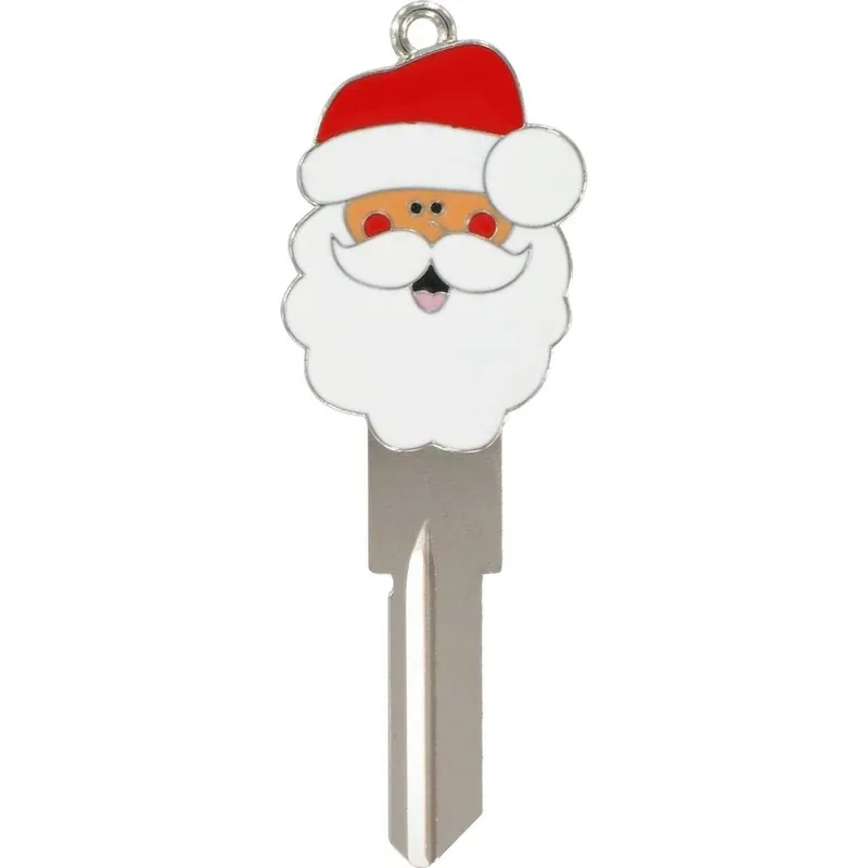 66 Santa Key In Red And White - Holiday Decoration