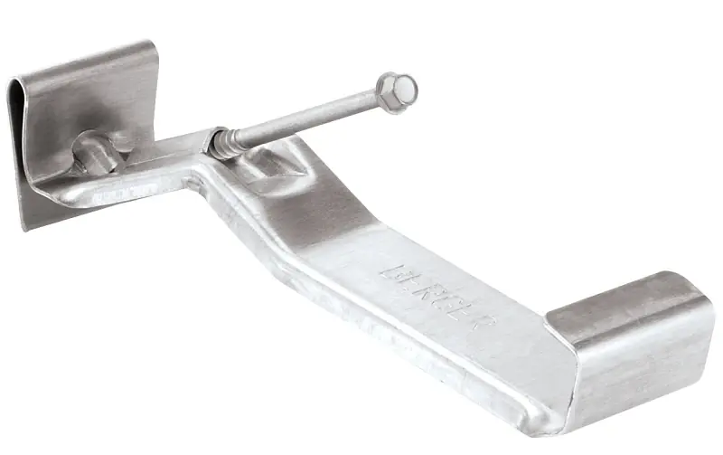 Amerimax 5 In. K-style Aluminum Hidden Gutter Hanger With Screw - Model 32120p