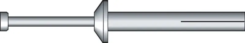 HILLMAN 1/4 In. D X 1.5 In. L Carbon Steel Round Head Hammer Drive Anchor 2 Pk