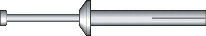 HILLMAN 1/4 In. D X 3/4 In. L Steel Mushroom Head Hammer Drive Anchor 100 Pk