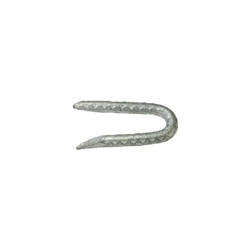 1/4 In. W X 1-3/4 In. L Galvanized Steel Fence Staples 9 Ga. 5 Lb Box