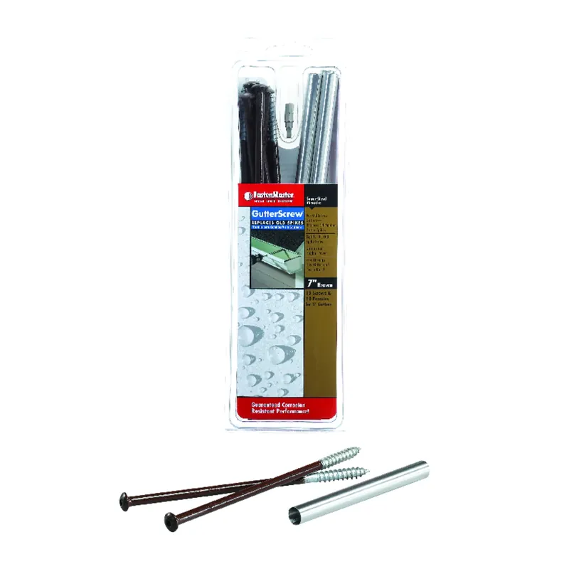 FastenMaster No. 7 X 7 In. L Square Round Head Coarse Gutter Screws