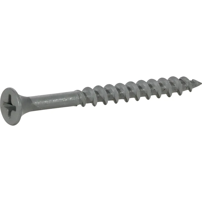 No. 8 X 2 In. L Phillips Wood Screws - 1 Lb Exterior Coated