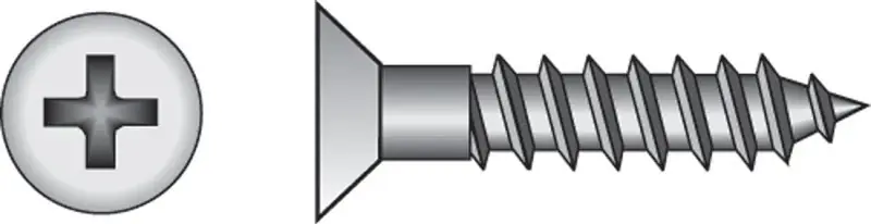 Hillman No. 14 X 3-1/2 In. L Phillips Zinc-Plated Wood Screws 100 Pk