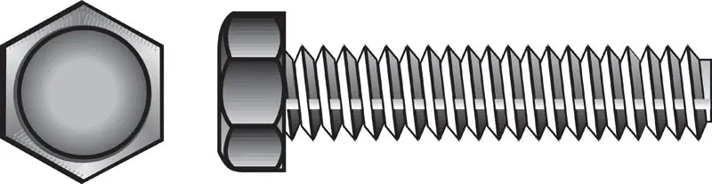 HILLMAN 1/2 In. D X 3-1/2 In. L Zinc Plated Steel Hex Tap Bolt 25 Pk